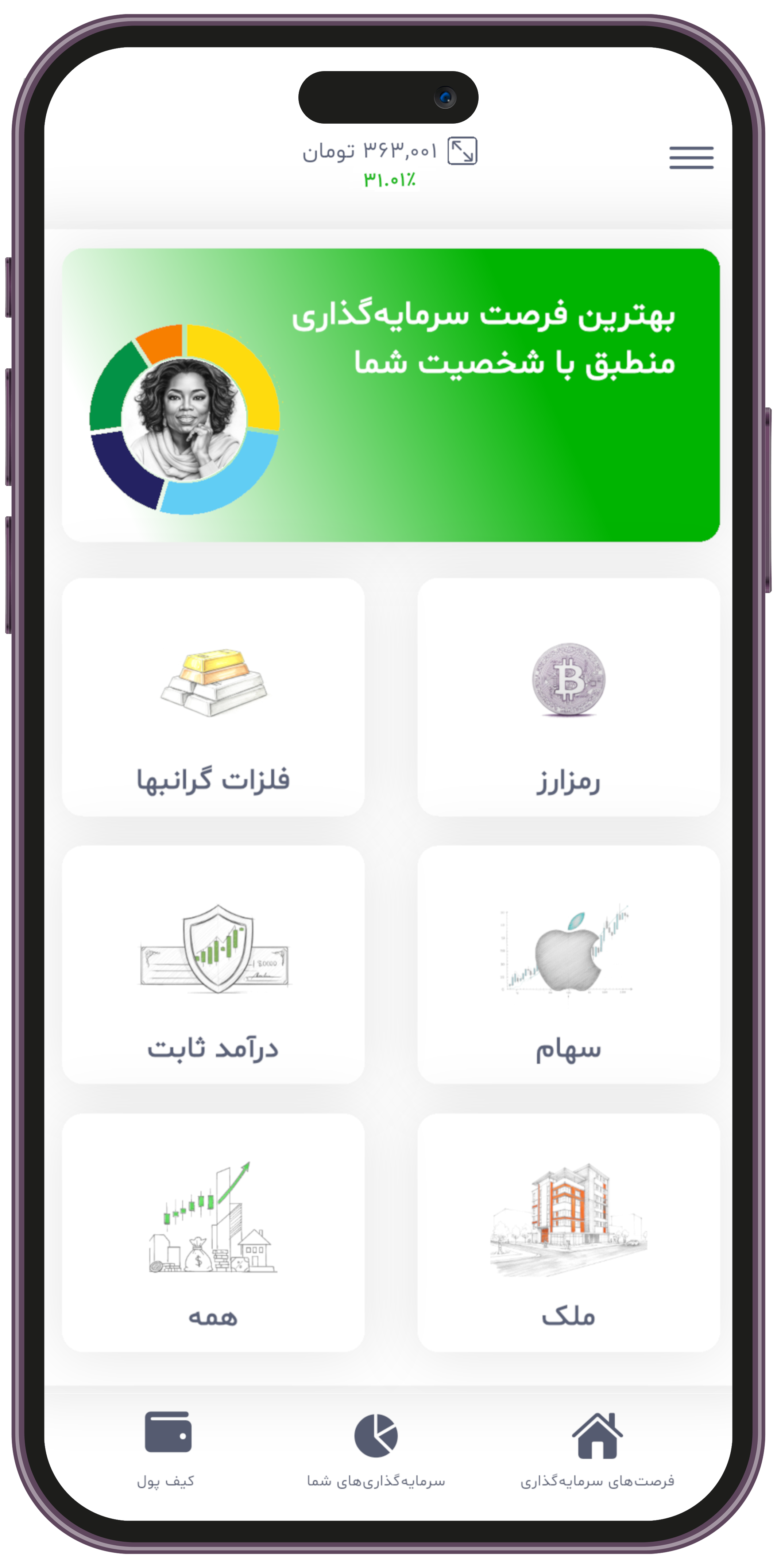 فرصت های سرمایه گذاری